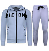 TopStar ICON Jogginganzug - Trainingsanzüge Herren - ICON Home Suit Herren - 11575 - Weiß