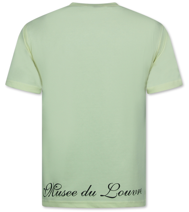 Top Star Herren T-Shirt mit Print - Oversized T-Shirt Men - Maus - 699 - Gelb