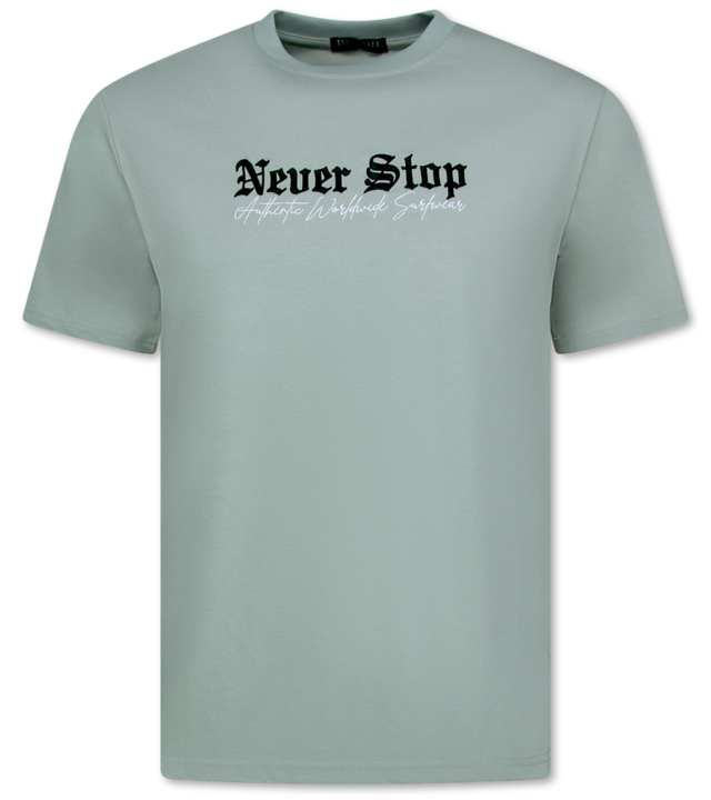 Top Star Oversized T-Shirt Herren - T-Shirt Männer mit Print - Lustiges Shirt - 700 - Grau