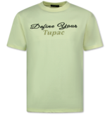 Top Star Tupac Shakur - Oversized T-Shirt Herren - T-Shirt Herren mit Print - Herren T-Shirt mit Print - 672 - Gelb