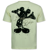 Top Star T-Shirt Herren mit Aufdruck - Oversized T-Shirt Herren - Tshirts Herren Lustig - Lustiges Shirt - 689 - Gelb