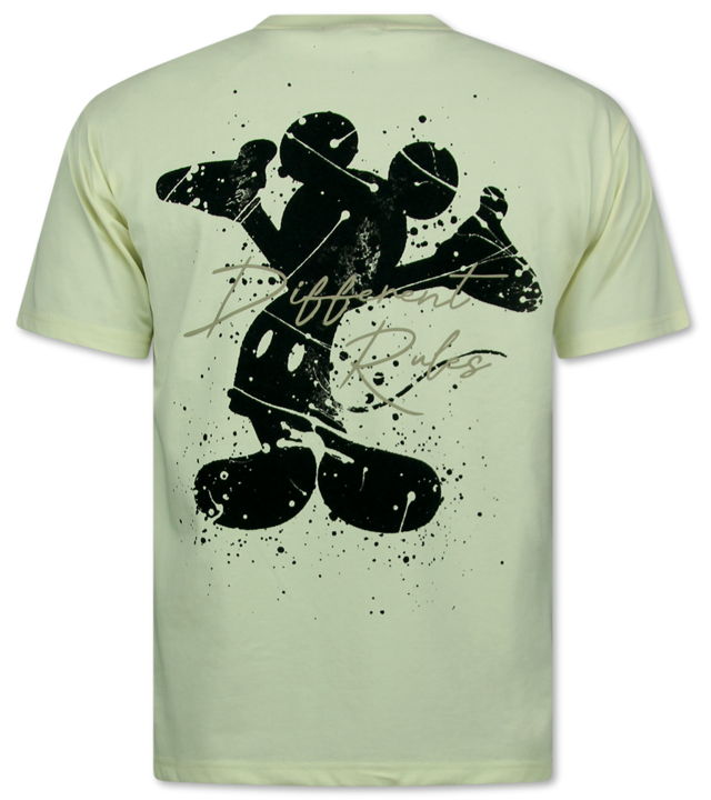 Top Star T-Shirt Herren mit Aufdruck - Oversized T-Shirt Herren - Tshirts Herren Lustig - Lustiges Shirt - 689 - Gelb