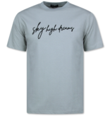 Top Star Oversize T-Shirt Herren - T-Shirt Männer mit Print - Lustiges Shirt - 698 - Grau