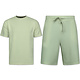 Sommerset Herren - Gerippt Oversized - Zweiteiler - Twinset - Co ord Set - 918 - Beige