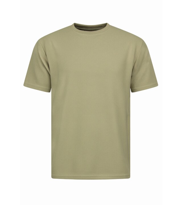 Enos Sommerset Herren - Gerippt Oversized - Zweiteiler - Twinset - Co ord Set - 918 - Braun