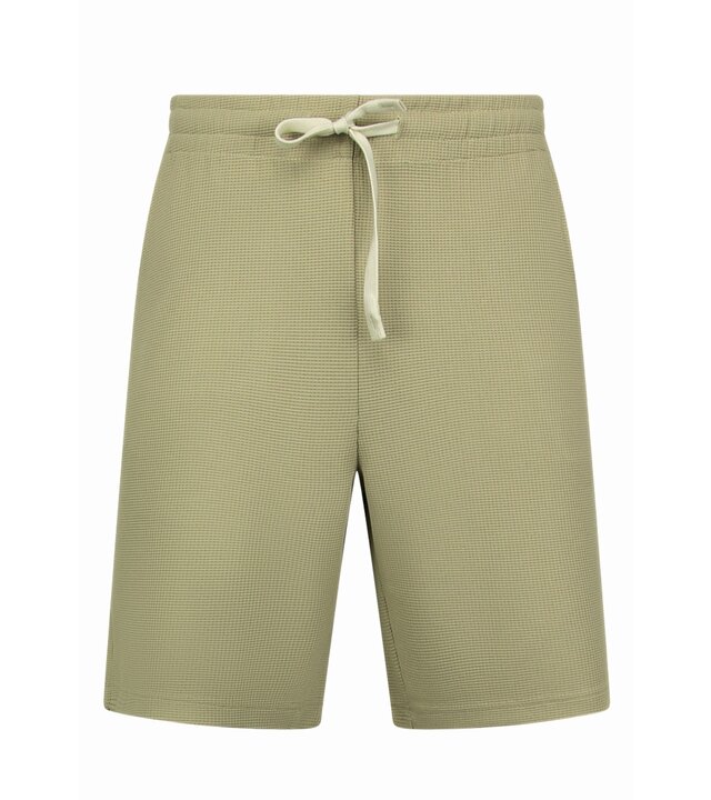 Enos Sommerset Herren - Gerippt Oversized - Zweiteiler - Twinset - Co ord Set - 918 - Braun