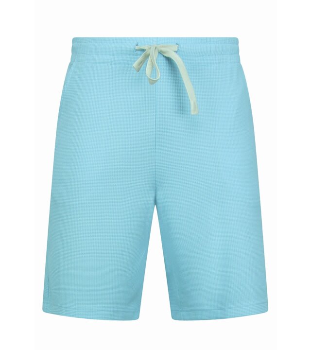 Enos Sommerset Herren - Gerippt Oversized - Zweiteiler - Twinset - Co ord Set - 918 - Türkis