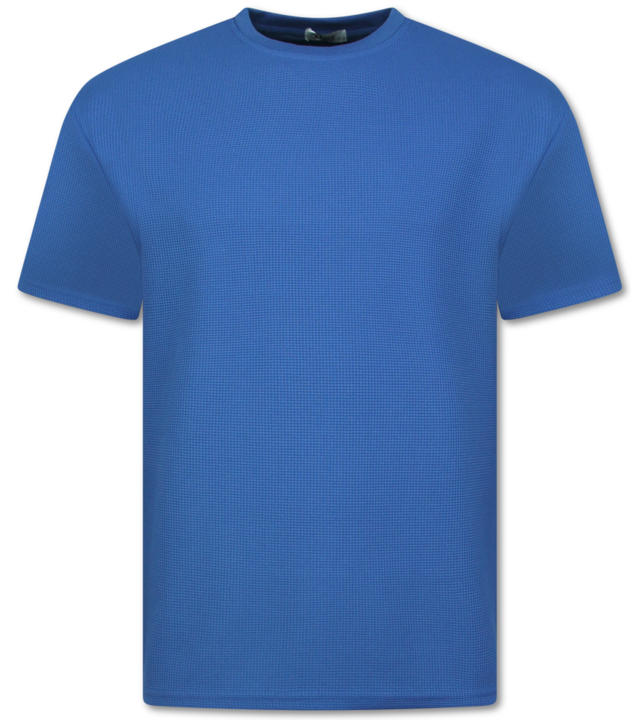 Enos Sommerset Herren - Gerippt Oversized - Zweiteiler - Twinset - Co ord Set - 918 - Blau