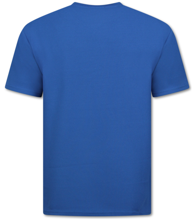 Enos Sommerset Herren - Gerippt Oversized - Zweiteiler - Twinset - Co ord Set - 918 - Blau