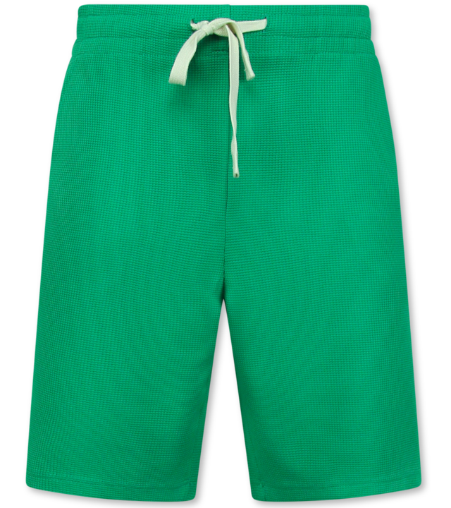 Enos Sommerset Herren - Gerippt Oversized - Zweiteiler - Twinset - Co ord Set - 918 - Grün