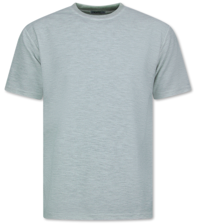 Enos Sommerset Herren - Gerippt Oversized - Zweiteiler - Twinset - Co ord Set - 918 - Grau