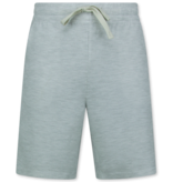 Enos Sommerset Herren - Gerippt Oversized - Zweiteiler - Twinset - Co ord Set - 918 - Grau