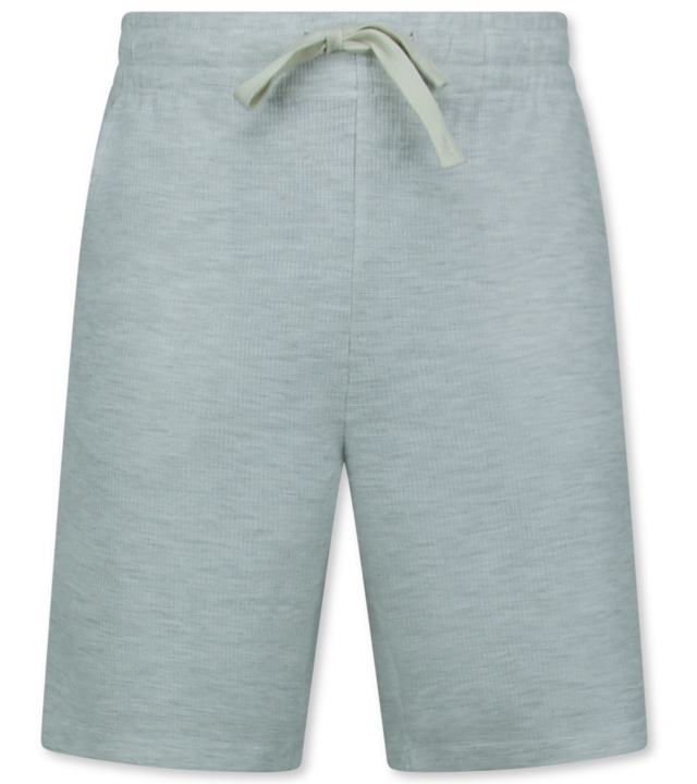 Enos Sommerset Herren - Gerippt Oversized - Zweiteiler - Twinset - Co ord Set - 918 - Grau