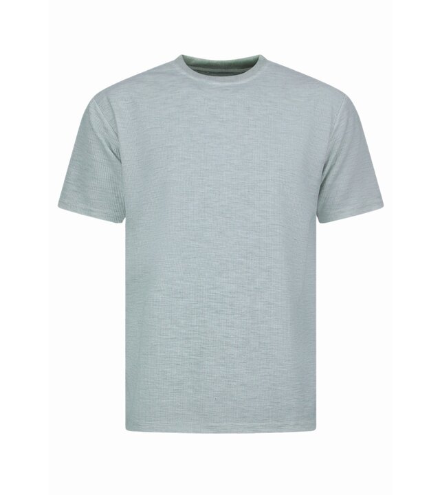 Enos Sommerset Herren - Gerippt Oversized - Zweiteiler - Twinset - Co ord Set - 918 - Grau