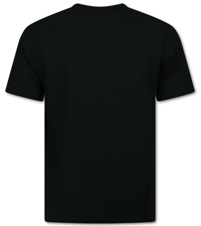 Enos Sommerset Herren - Gerippt Oversized - Zweiteiler - Twinset - Co ord Set - 918 - Schwarz