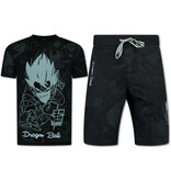 TopStar Twinset Dragon Ball - Sommerset Herren - Co ord set Dragon Ball - Kombisets - 1681 - Schwarz