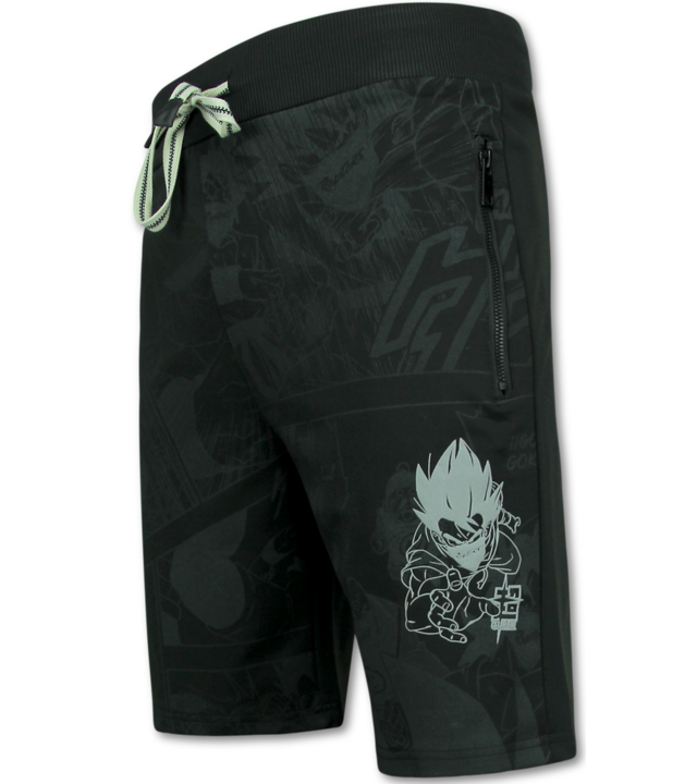 TopStar Twinset Dragon Ball - Sommerset Herren - Co ord set Dragon Ball - Kombisets - 1681 - Schwarz