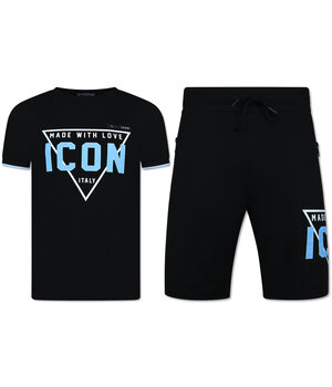 Top Star Sommerset Herren ICON - Twinset ICON - Kombisets - 11818 - Schwarz/ Blau