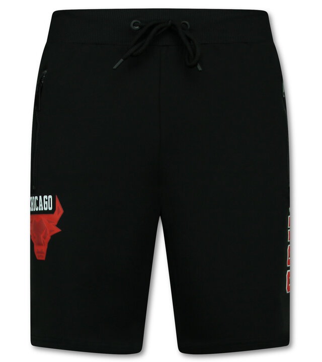 Top Star BULLS Sommerset Herren - Twinset BULLS - Kombisets - 1685 - Rot/Schwarz