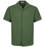 Enos Twinset - Geripptes Oversized Shirt - Sommerset Herren - Zweiteiler - Co ord Set - 915 - Grün