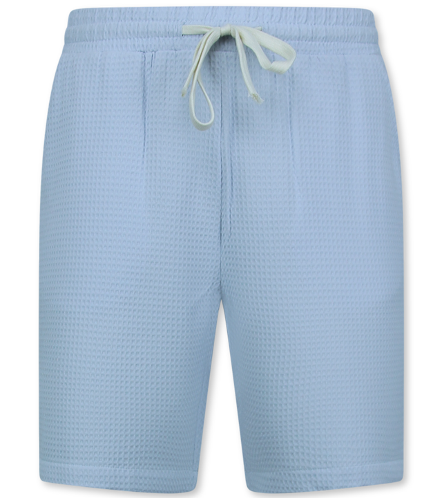Martina Geripptes Oversized Shirt - Sommerset Herren - Zweiteiler - Co ord Set - 0095 - Blau