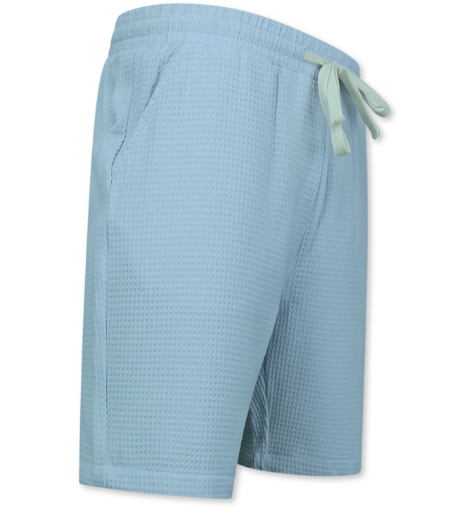 Martina Geripptes Oversized Shirt - Sommerset Herren - Zweiteiler - Co ord Set - 0095 - Blau