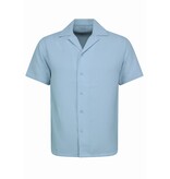 Martina Geripptes Oversized Shirt - Sommerset Herren - Zweiteiler - Co ord Set - 0095 - Blau
