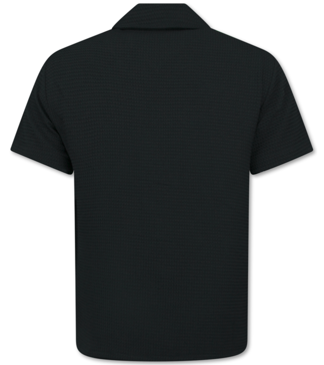 Martina Geripptes Oversized Shirt - Sommerset Herren - Zweiteiler - Co ord Set - 0095 - Schwarz