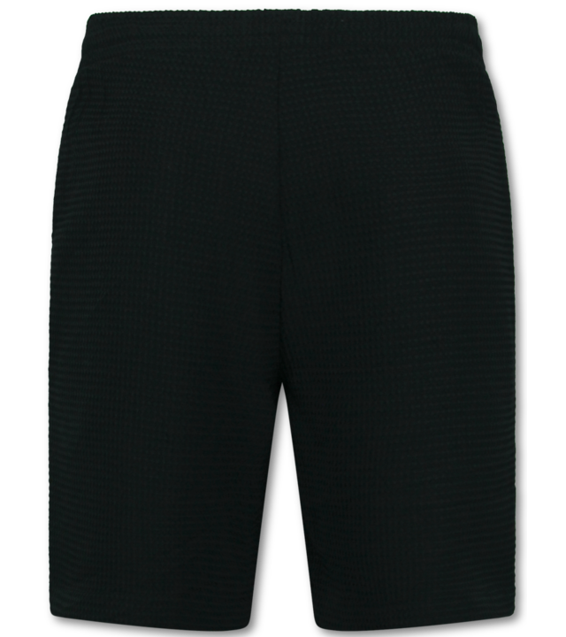 Martina Geripptes Oversized Shirt - Sommerset Herren - Zweiteiler - Co ord Set - 0095 - Schwarz