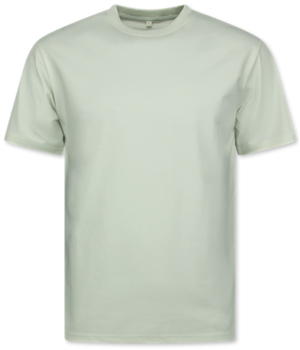 New Ment T-Shirt Herren Oversize - Uni T-Shirt Weiß - 6530 - Beige