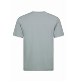 New Ment T-Shirt Herren Oversize - Uni T-Shirt Weiß - 6530 - Grau