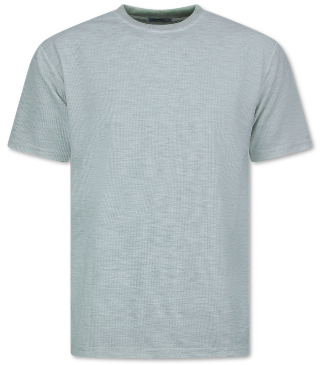 Enos Herren Sommer Set – Ribbed  Oversized Twinset – Kombi Set – F 918 – Grau