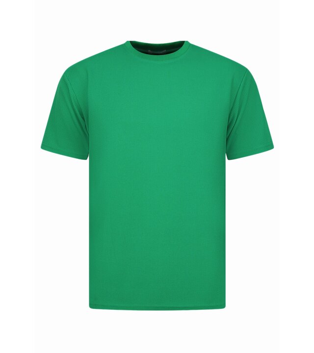 Enos Herren Sommer Set – Ribbed  Oversized Twinset – Kombi Set – F 918 – Grün