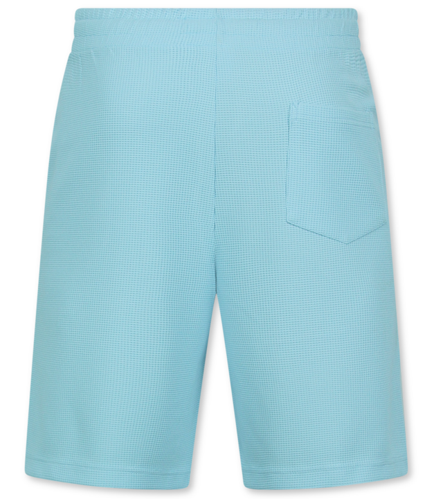 Enos Herren Sommer Set – Ribbed  Oversized Twinset – Kombi Set – F 918 – Turquoise