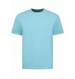 Enos Herren Sommer Set – Ribbed  Oversized Twinset – Kombi Set – F 918 – Turquoise