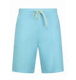 Enos Herren Sommer Set – Ribbed  Oversized Twinset – Kombi Set – F 918 – Turquoise
