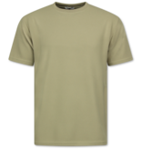 Enos Herren Sommer Set – Ribbed  Oversized Twinset – Kombi Set – F 918 – Braun