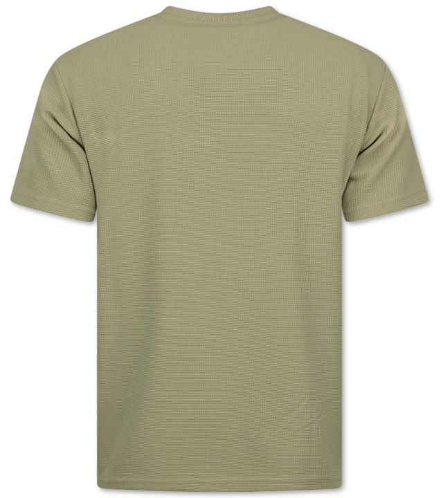 Enos Herren Sommer Set – Ribbed  Oversized Twinset – Kombi Set – F 918 – Braun