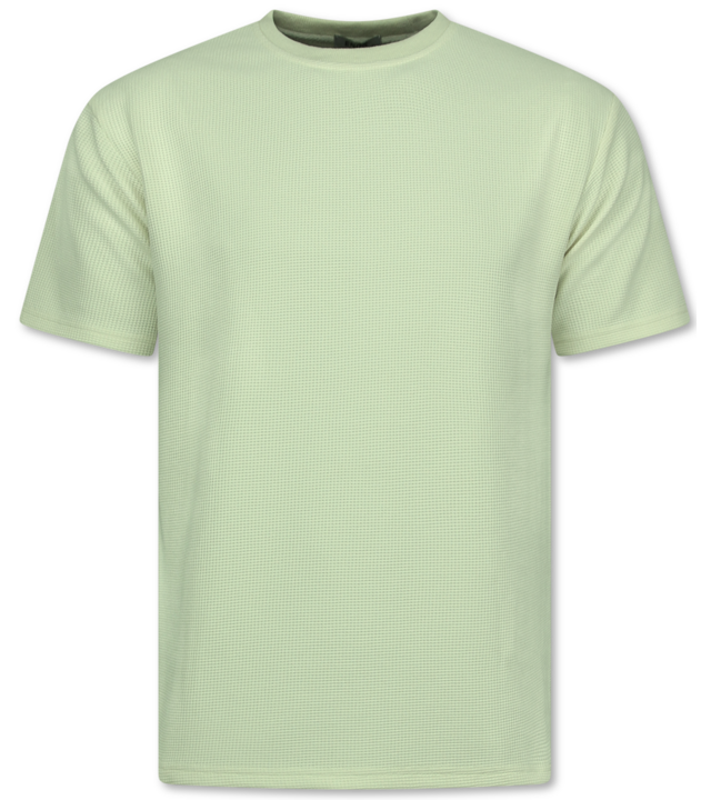 Enos Herren Sommer Set – Ribbed  Oversized Twinset – Kombi Set – F 918 – Beige