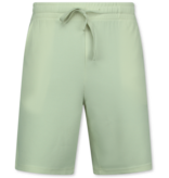 Enos Herren Sommer Set – Ribbed  Oversized Twinset – Kombi Set – F 918 – Beige