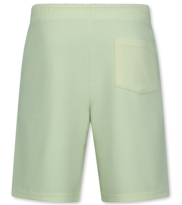 Enos Herren Sommer Set – Ribbed  Oversized Twinset – Kombi Set – F 918 – Beige