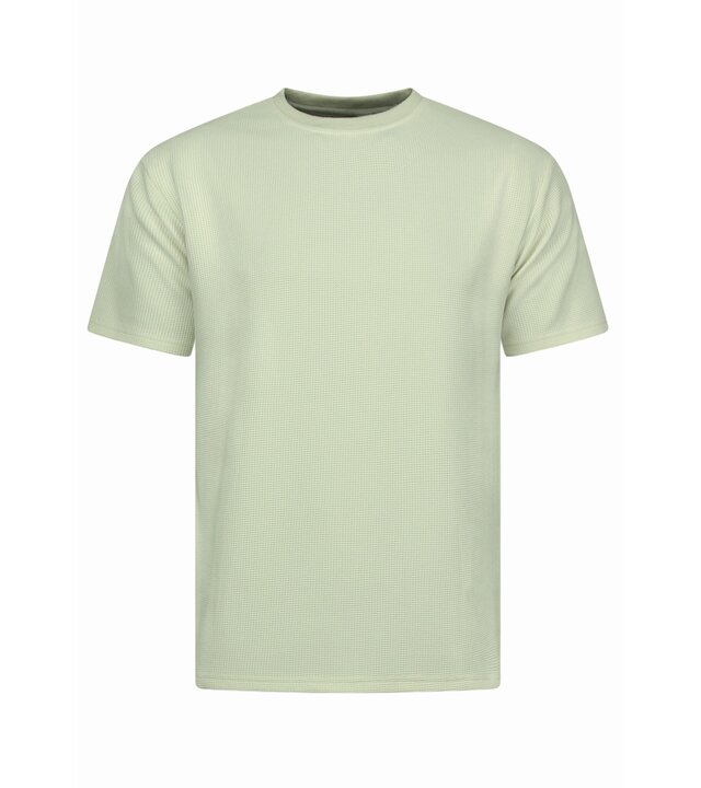 Enos Herren Sommer Set – Ribbed  Oversized Twinset – Kombi Set – F 918 – Beige