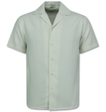 Enos  Geripptes Oversize Hemd – Sommer Set für Herren – Zweiteiliges Set – Kombi Set – MG 009 – Beige