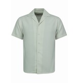 Enos  Geripptes Oversize Hemd – Sommer Set für Herren – Zweiteiliges Set – Kombi Set – MG 009 – Beige