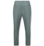 Enos Leinen Twinset – Leinen Sommerset für Herren – Leinenhemd für Herren – Sommerhose für Herren – MG 011 – Grau