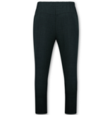 Enos Leinen Sommerset für Herren – Leinen Twinset für Herren – Leinenhemd für Herren – Sommerhose für Herren – MG 012 – Schwarz