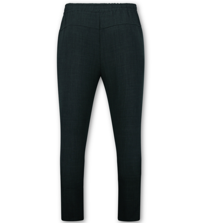 Enos Leinen Sommerset für Herren – Leinen Twinset für Herren – Leinenhemd für Herren – Sommerhose für Herren – MG 012 – Schwarz