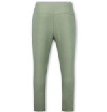 Enos Leinen Sommerset für Herren – Leinen Twinset für Herren – Leinenhemd für Herren – Sommerhose für Herren – MG 012 – Khaki