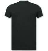 True Rise Herren Poloshirt – Kurzarm Poloshirt für Herren – Slim Fit Poloshirt für Herren – A150 – Schwarz