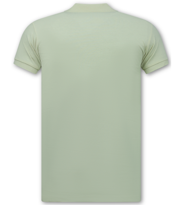 True Rise Poloshirt für Herren – Kurzarm Poloshirt – Slim Fit – A150 – Beige